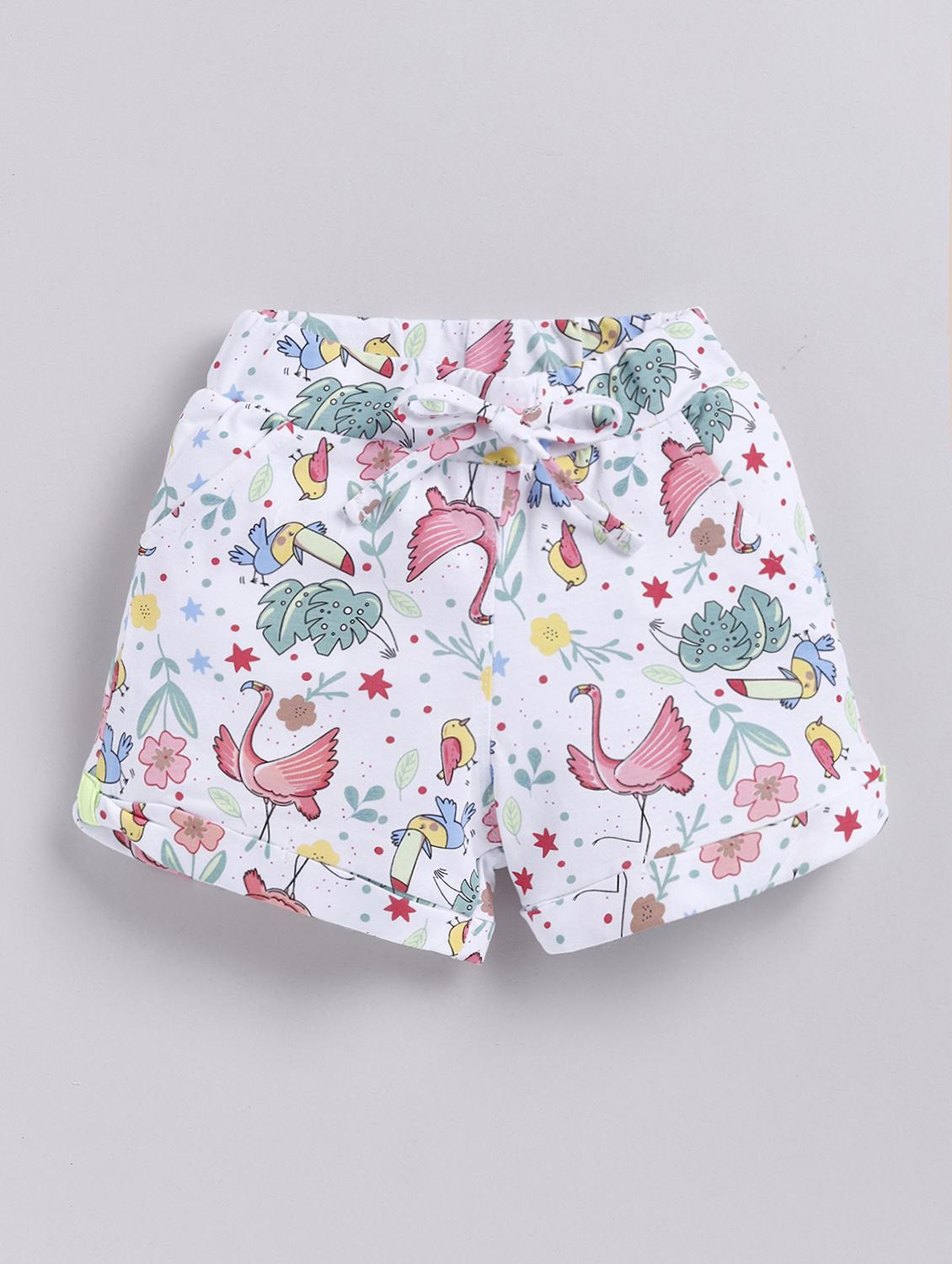 girls pack of 2 printed shorts - 21986843 - Standard Image - 5
