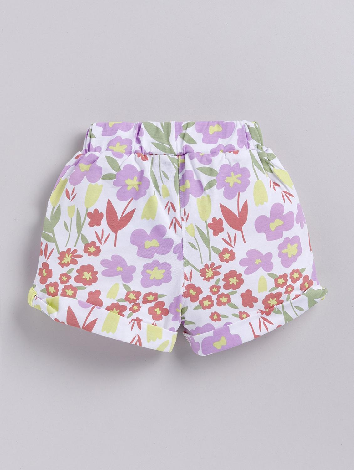 girls pack of 2 printed shorts - 21986847 - Standard Image - 5