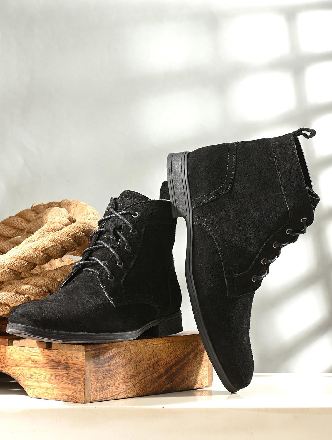 men black lace up boot - 21986871 - Zoom Image - 0