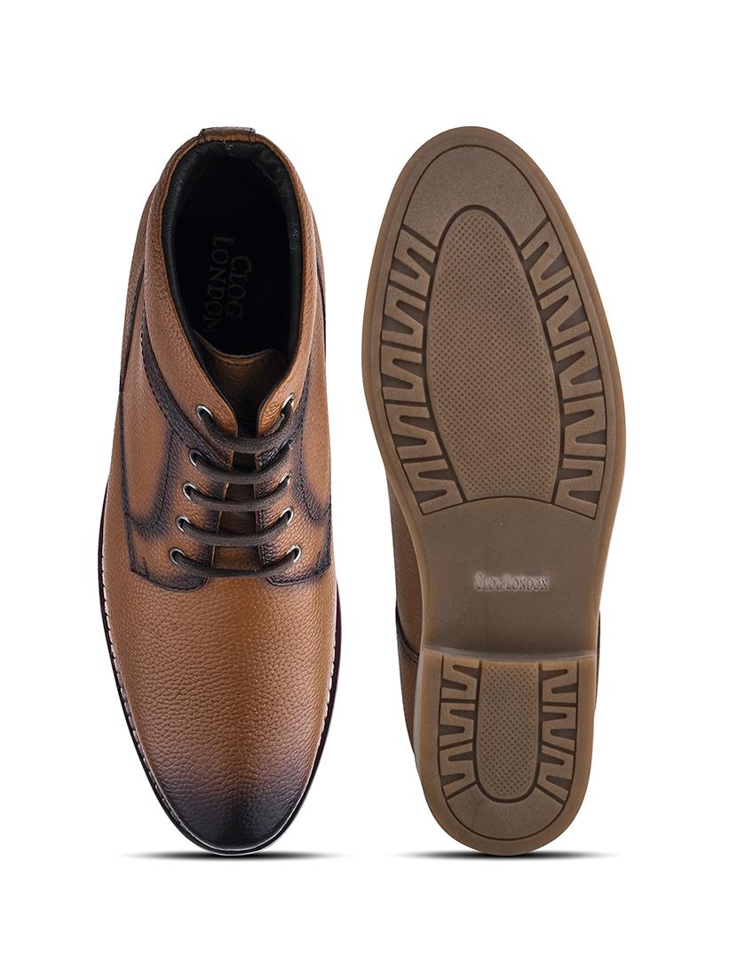 men tan lace up boot - 21986875 - Standard Image - 8