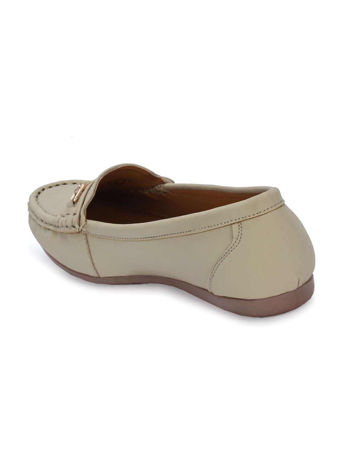 women cream slip on ballerina - 21986885 -  Standard Image - 3