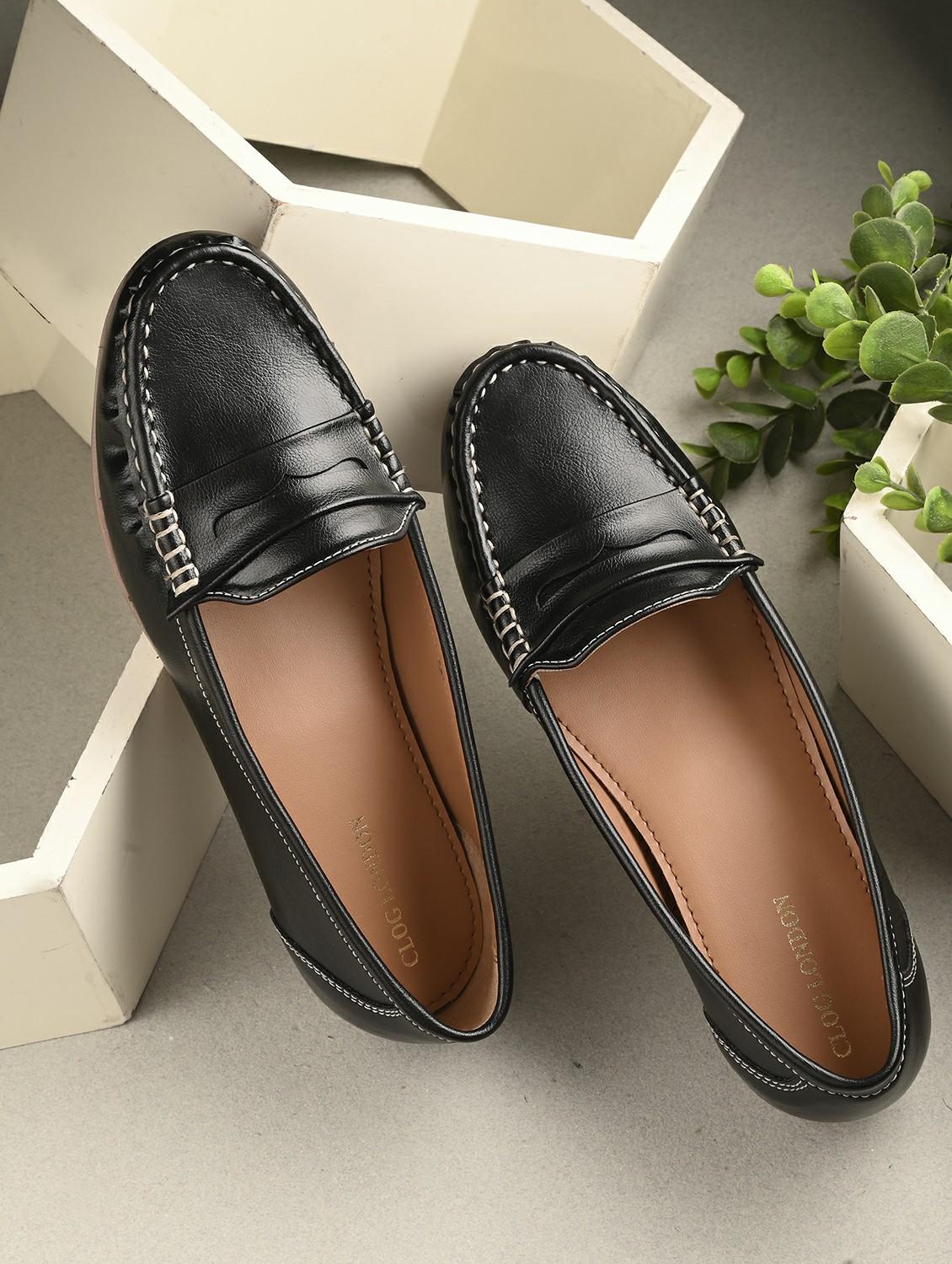 women black slip on ballerina