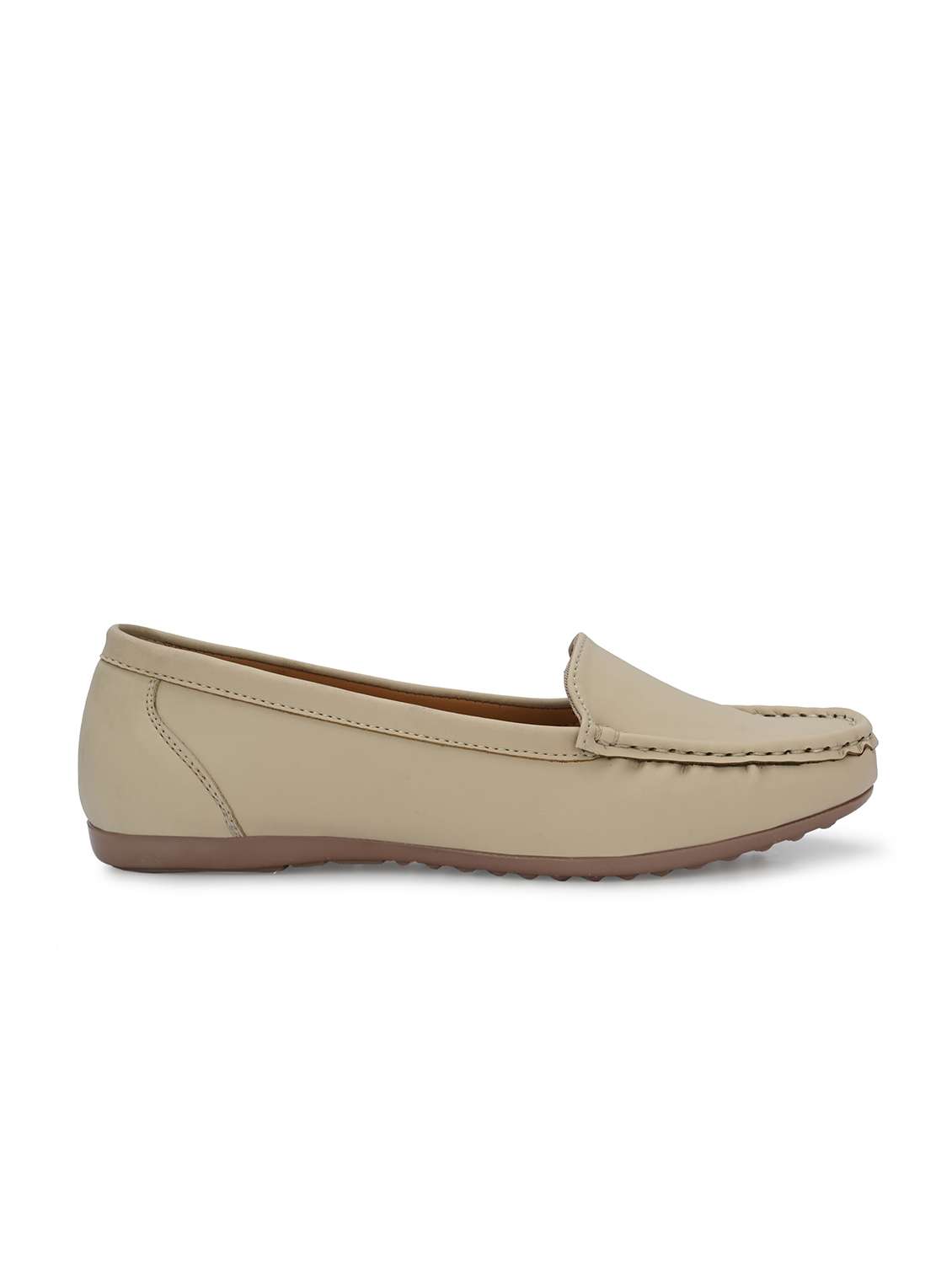 women off white slip on ballerina - 21986889 -  Standard Image - 3
