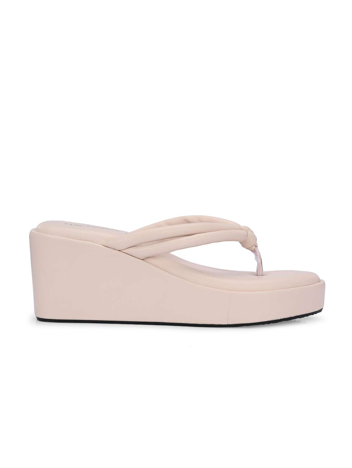 women cream slip on wedge - 21986916 -  Standard Image - 3