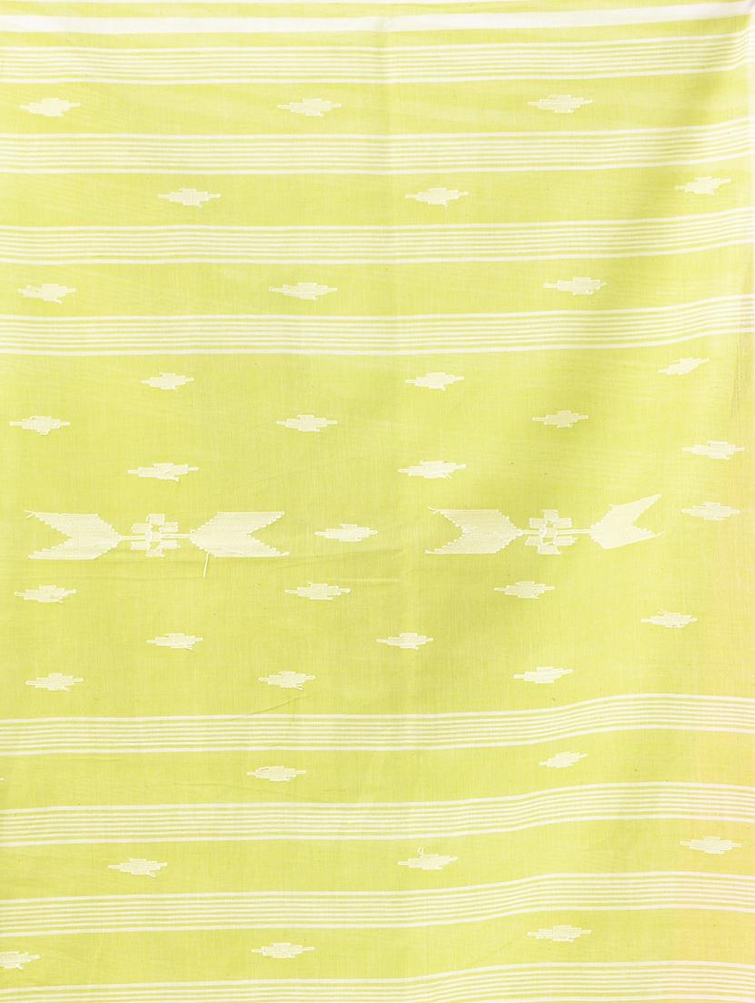 women striped handloom saree with blouse - 21986953 - Standard Image - 3