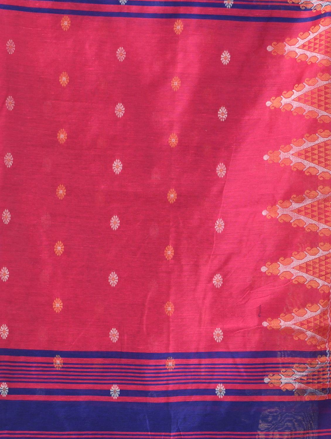 women self design handloom saree with blouse - 21986960 - Standard Image - 5