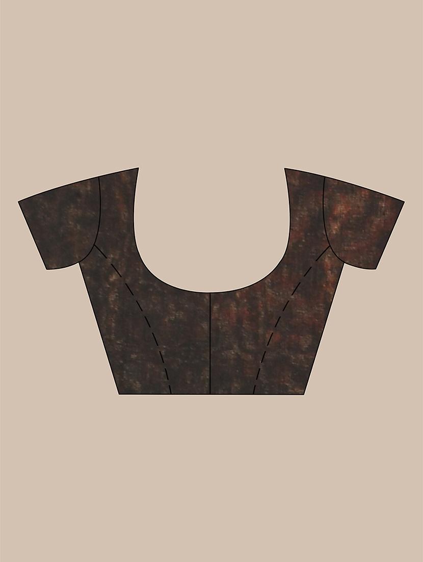 women solid handloom saree with blouse - 21987001 - Standard Image - 3