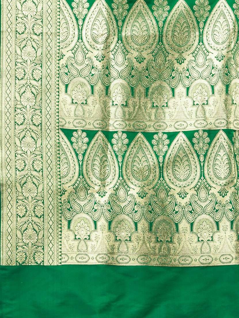 women self design banarasi saree with blouse - 21987020 -  Standard Image - 3