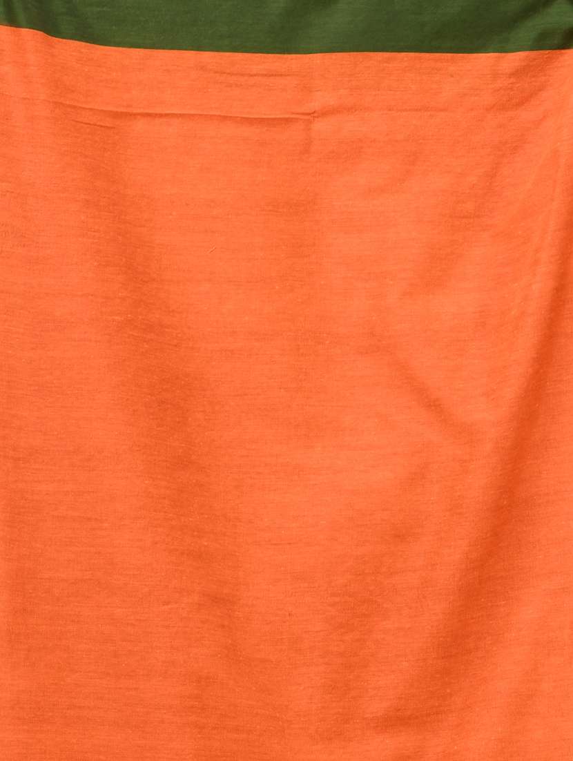 women solid handloom saree with blouse - 21987021 -  Standard Image - 3