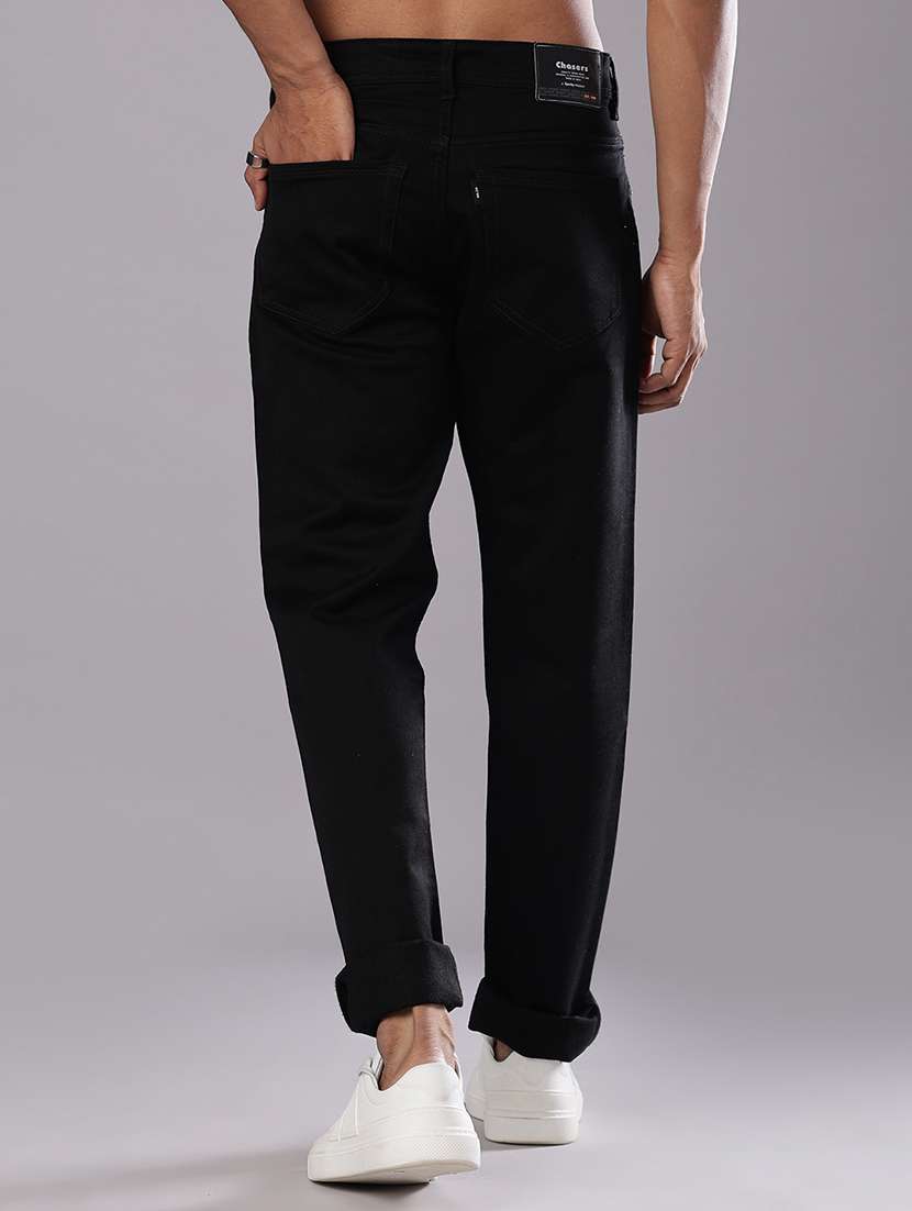 men solid mid rise slim fit jean - 21987109 -  Standard Image - 3