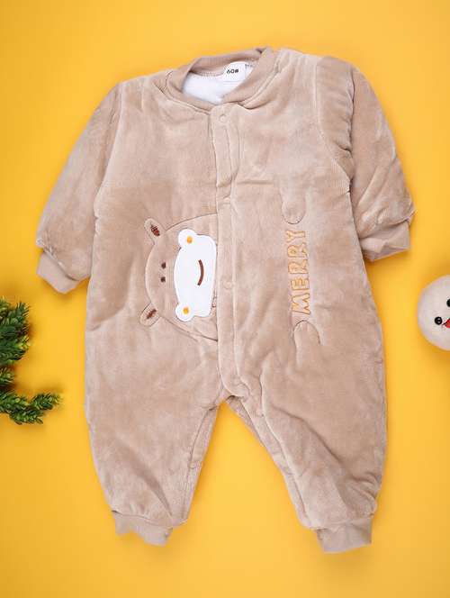 kids self designed long sleeve romper - 21987184 -  Standard Image - 0