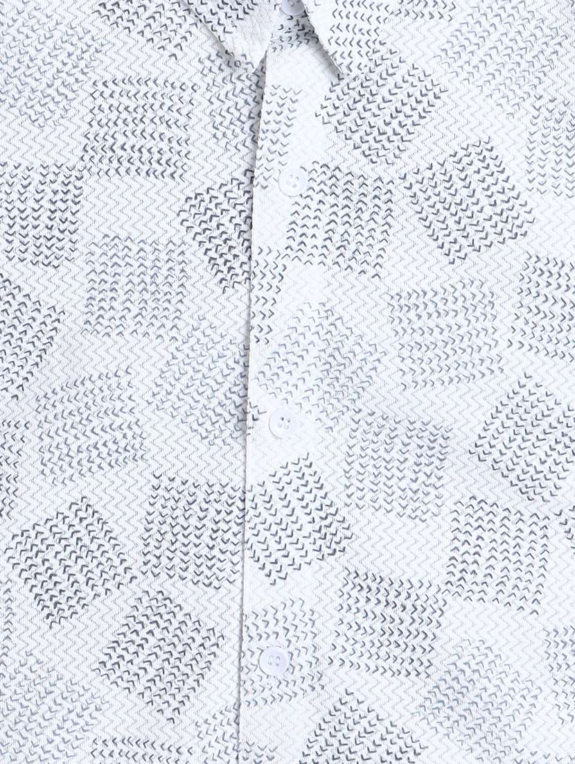 boys printed shirt and shorts set with suspender - 21987322 -  Standard Image - 5