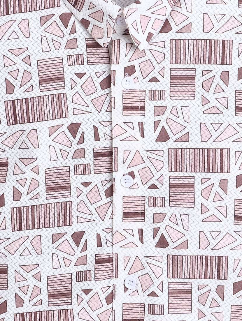 boys printed shirt and shorts set with suspender - 21987325 -  Standard Image - 5