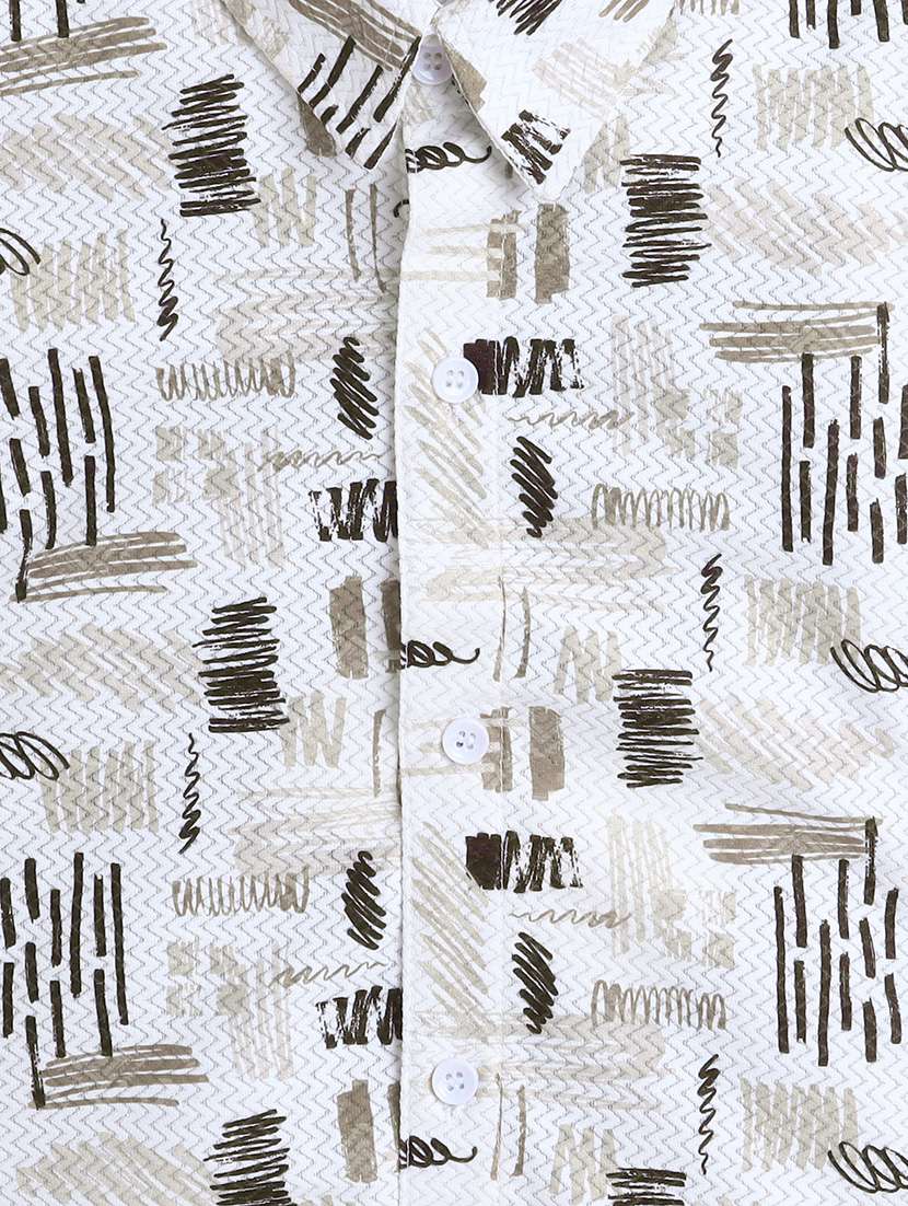 boys printed shirt and shorts set with suspender & golf cap - 21987328 -  Standard Image - 5