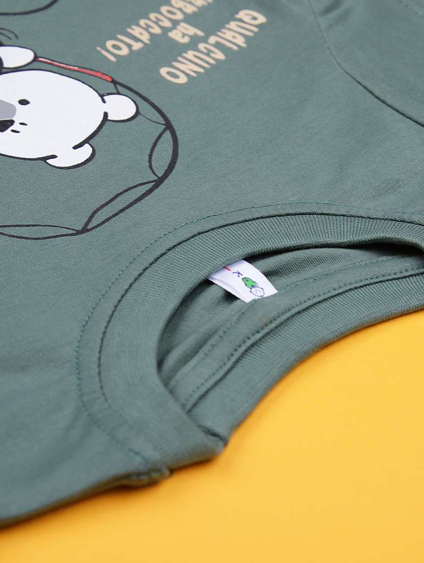 boys printed shirt & shorts casual wear set - 21987637 -  Standard Image - 5