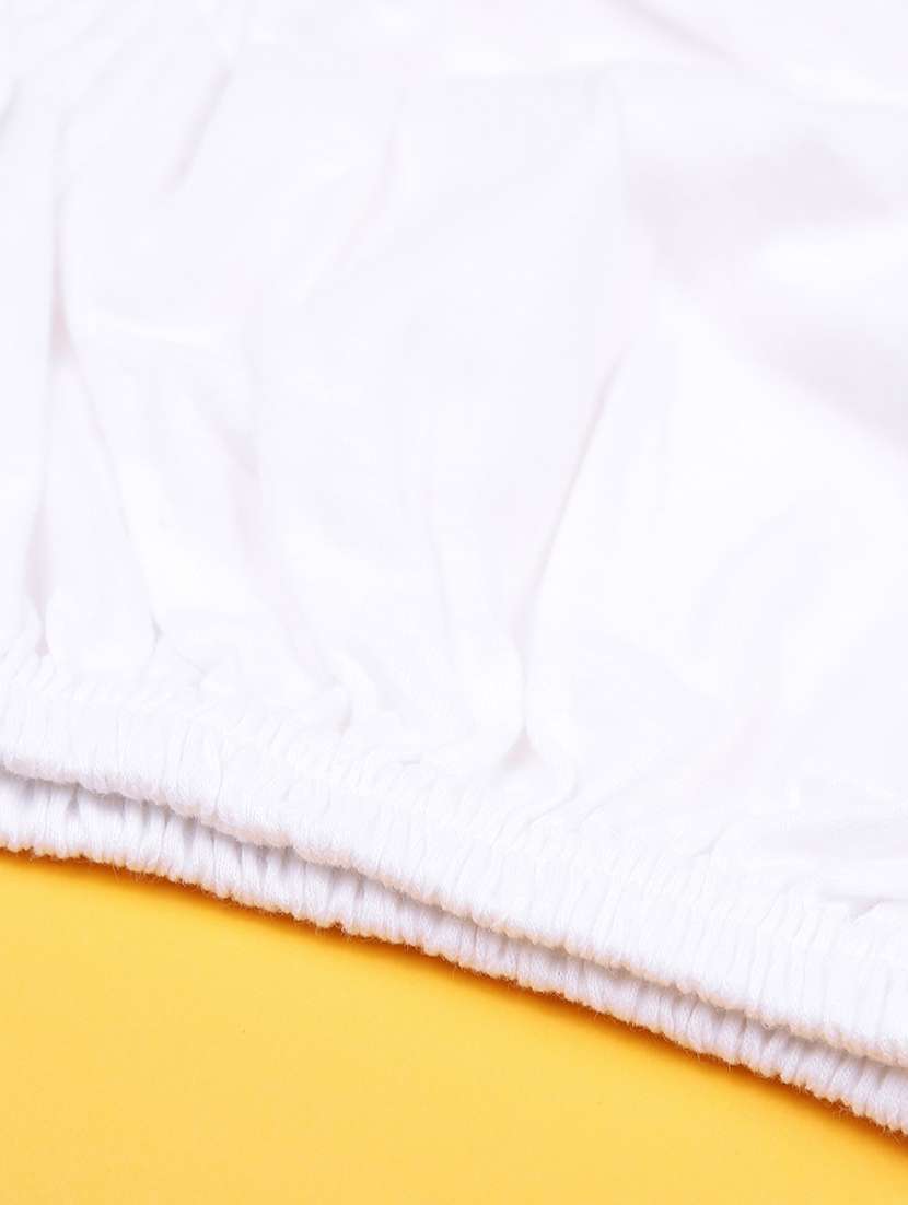 girls printed round neck frock with bloomer - 21987654 -  Standard Image - 5