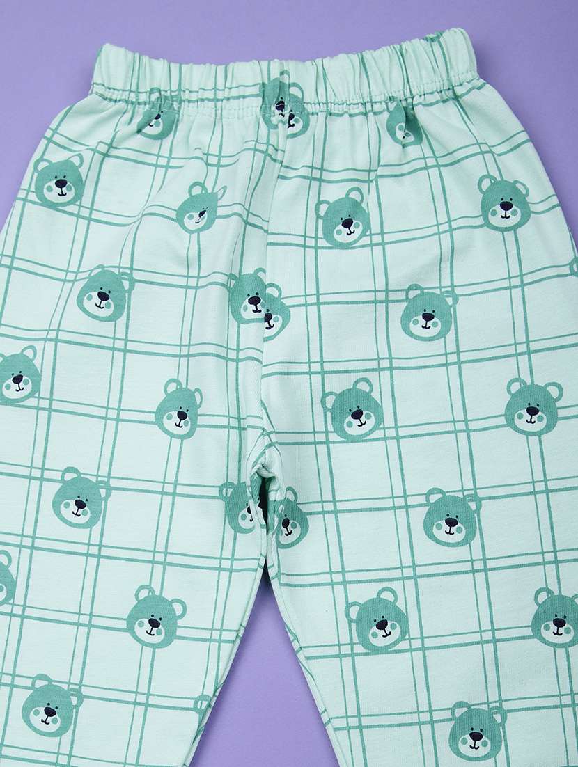 kids printed t-shirt and pajama co-ord set - 21987670 - Standard Image - 3
