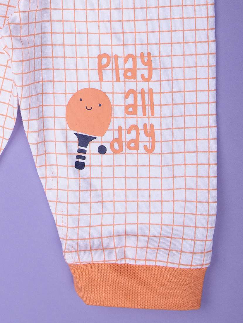 kids printed t-shirt and pajama co-ord set - 21987674 - Standard Image - 3