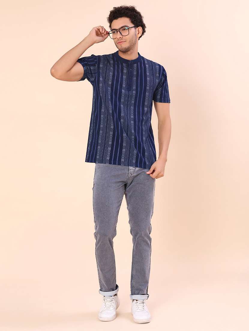 men printed short sleeve regular fit t-shirt - 21987792 -  Standard Image - 3