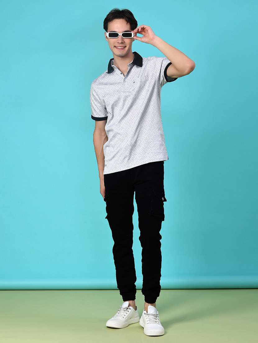 men printed short sleeve regular fit t-shirt - 21987812 -  Standard Image - 3