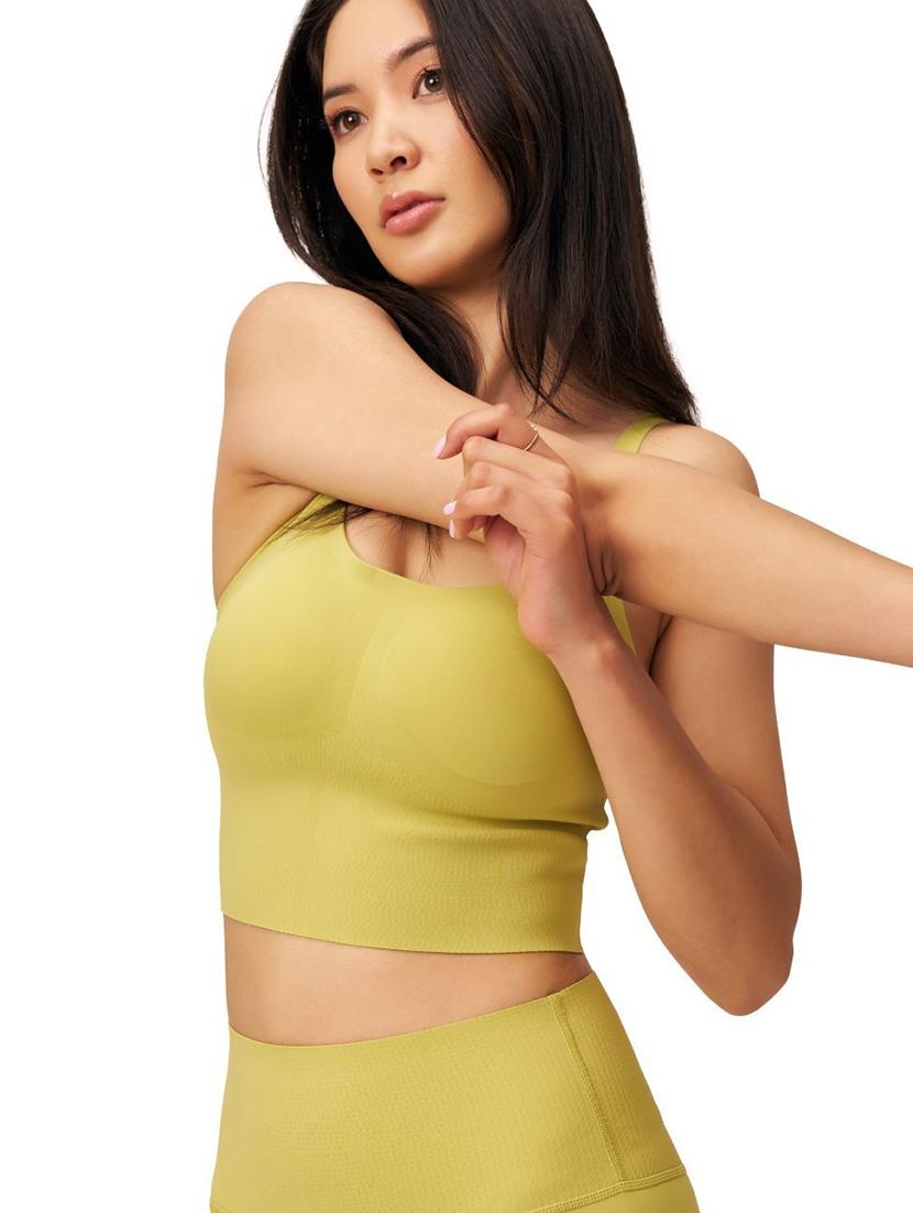 women green solid sports bra - 21988254 - Standard Image - 3