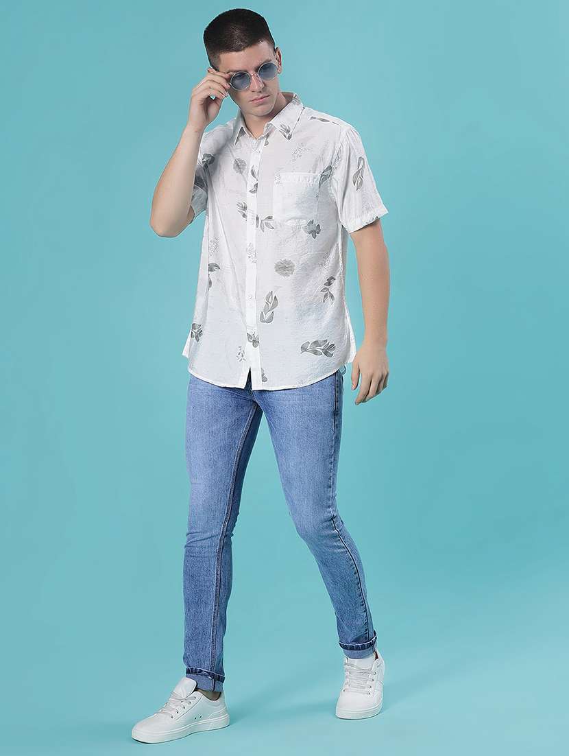 men washed mid rise full length jean - 21988464 - Standard Image - 3