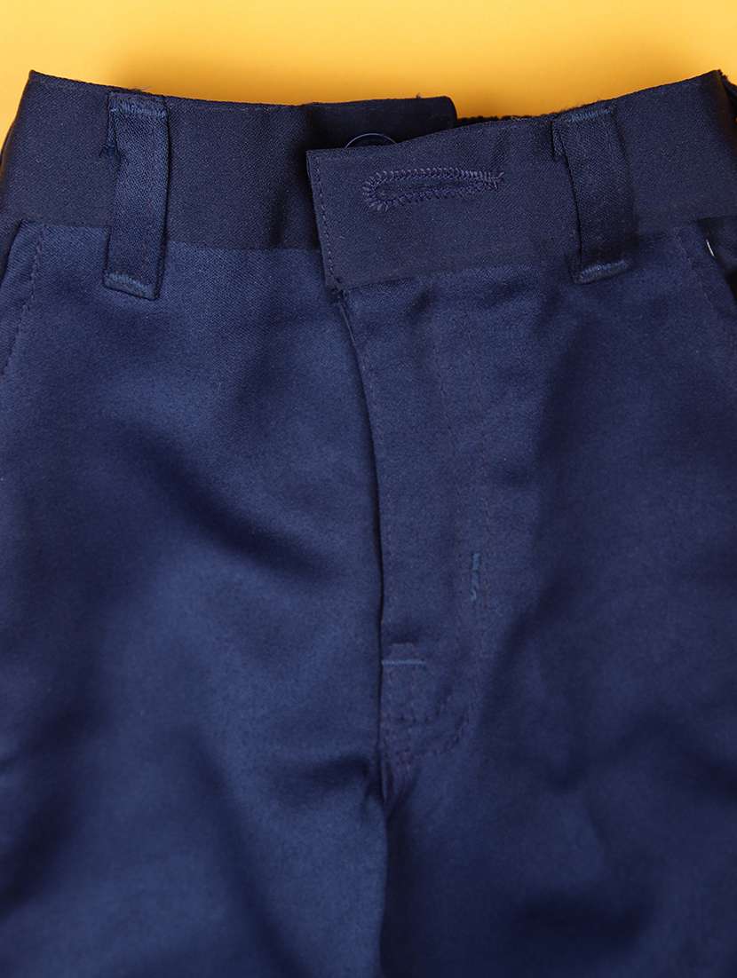 boys self design trouser & shirt with waist coat set - 21988589 -  Standard Image - 3