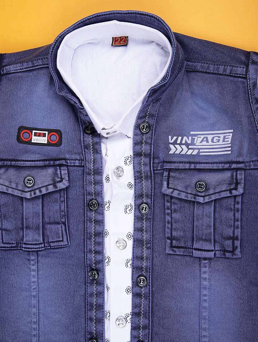 boys printed long sleeve full length set - 21988623 -  Standard Image - 5