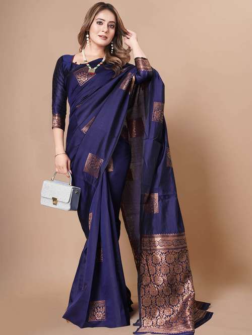 women self design banarasi saree with blouse - 21988704 - Standard Image - 0