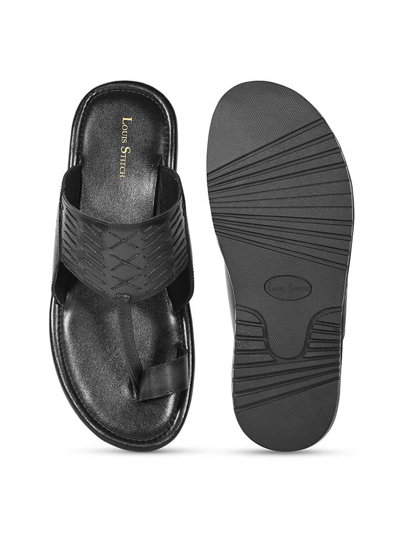 men solid toe separator sandal - 21988810 -  Standard Image - 5