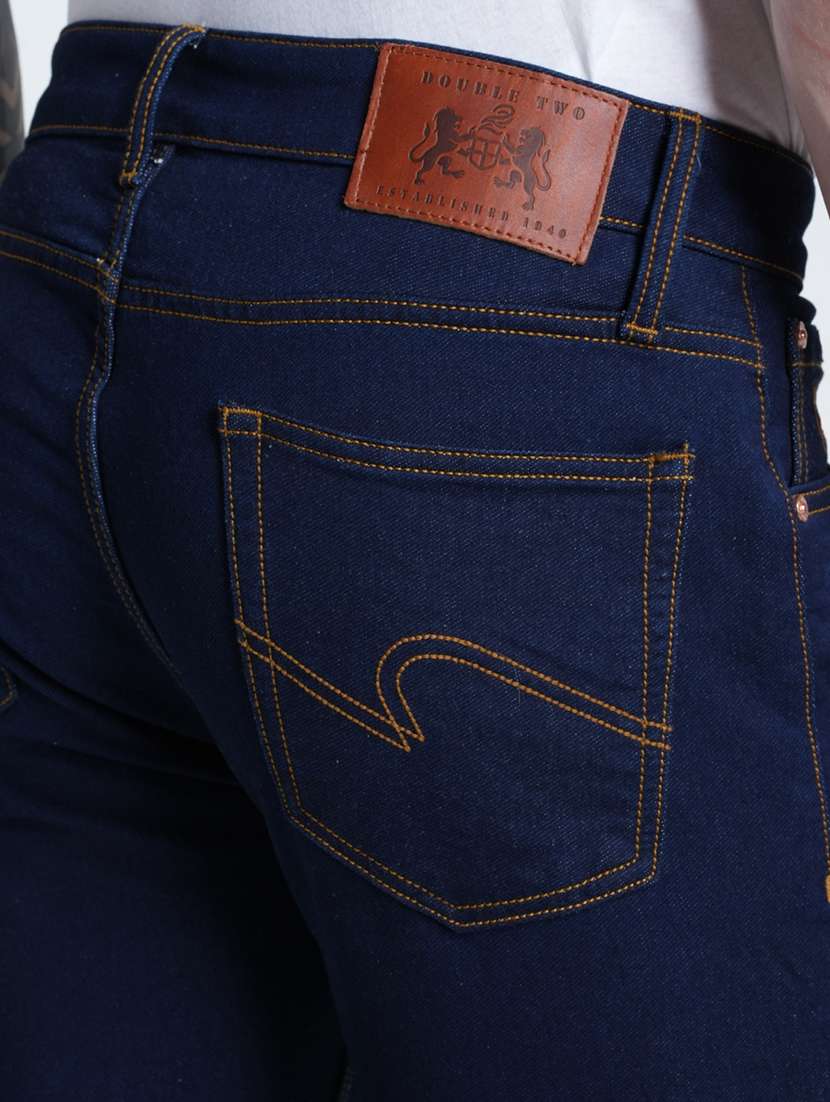 men washed mid rise full length jeans - 21988823 -  Standard Image - 5