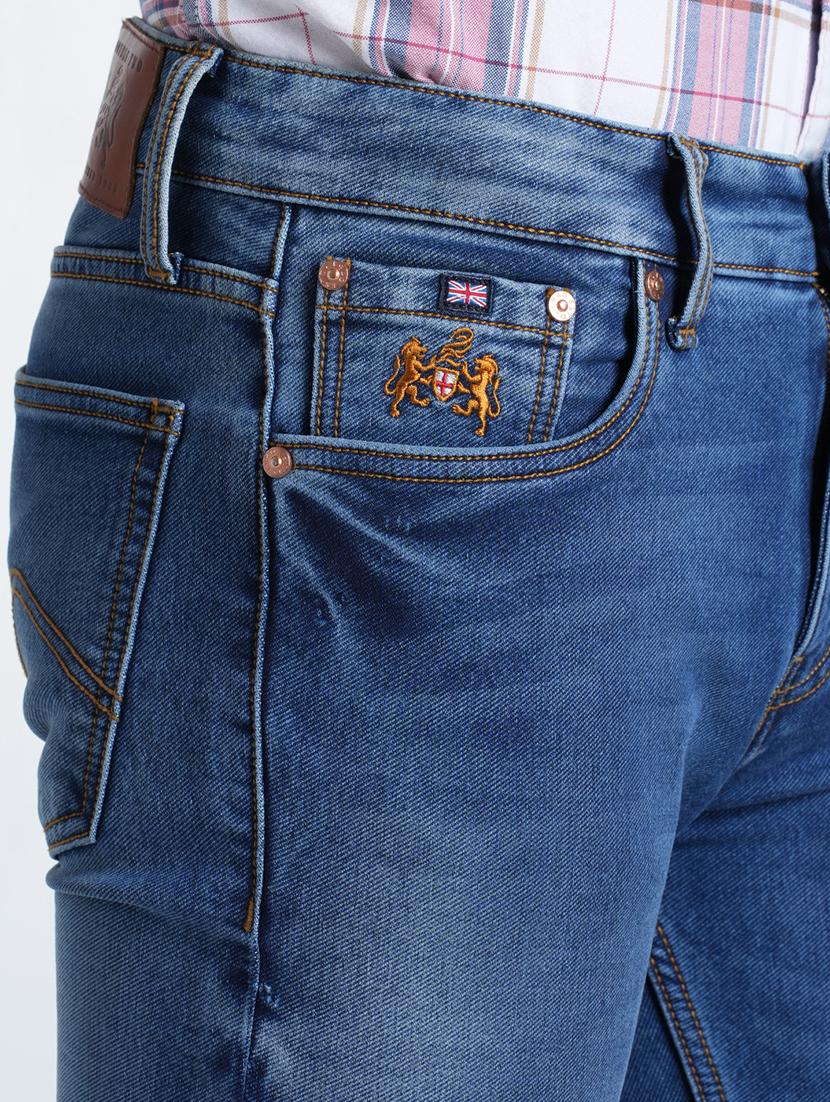 men washed mid rise full length jeans - 21988829 - Standard Image - 5