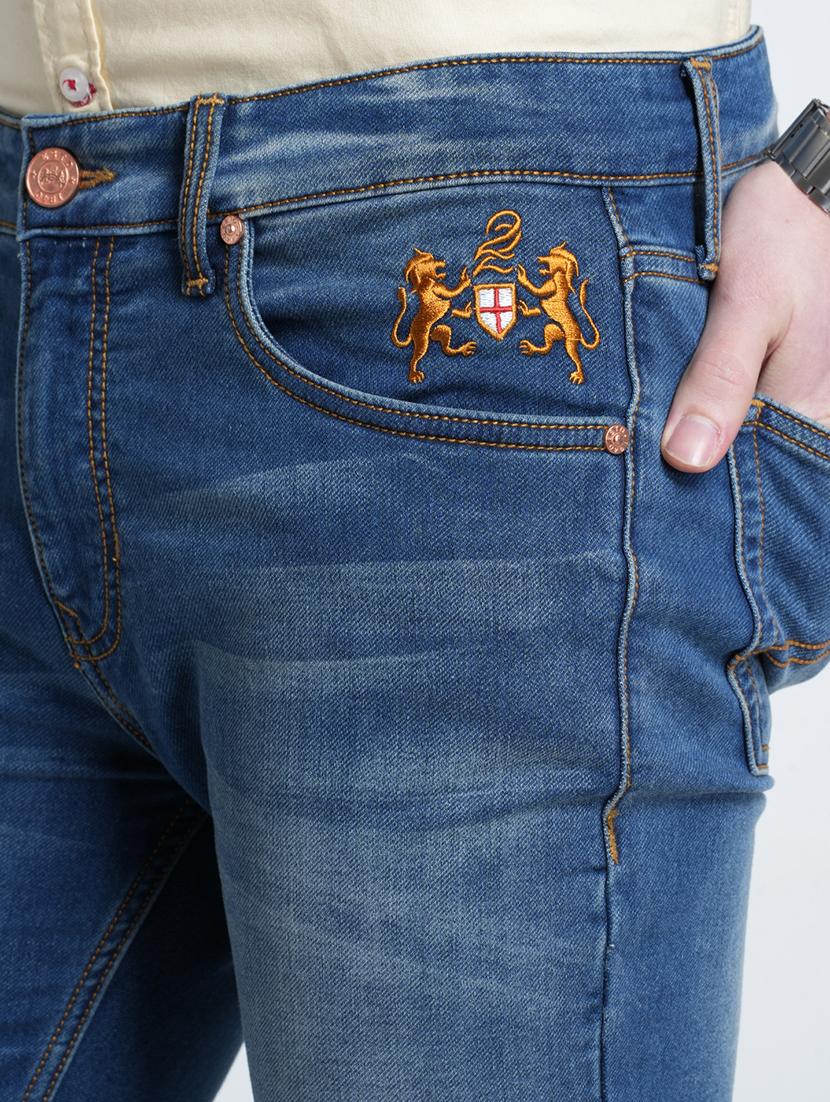 men washed mid rise full length jeans - 21988847 - Standard Image - 5