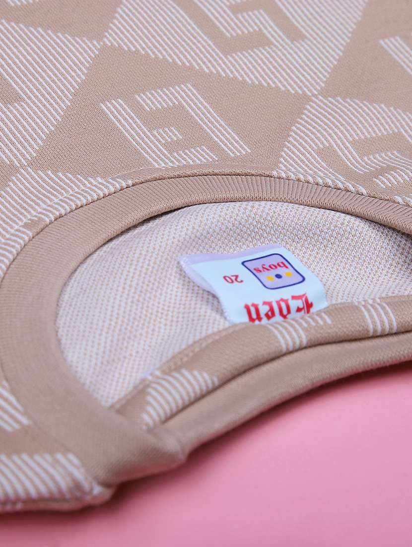 boys floral printed t-shirt & short twin set - 21989330 -  Standard Image - 5