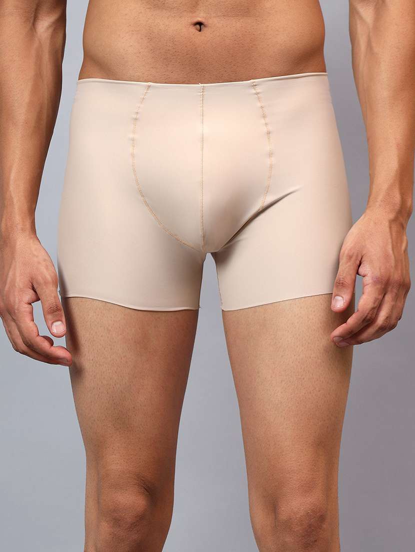 men solid low rise trunks brief