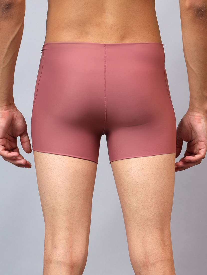 men solid low rise seamless trunks - 21989411 -  Standard Image - 3