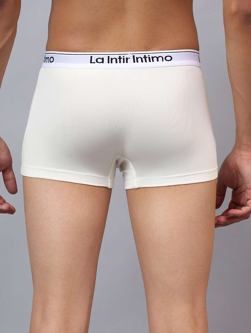 men solid low rise trunk brief - 21989430 -  Standard Image - 3