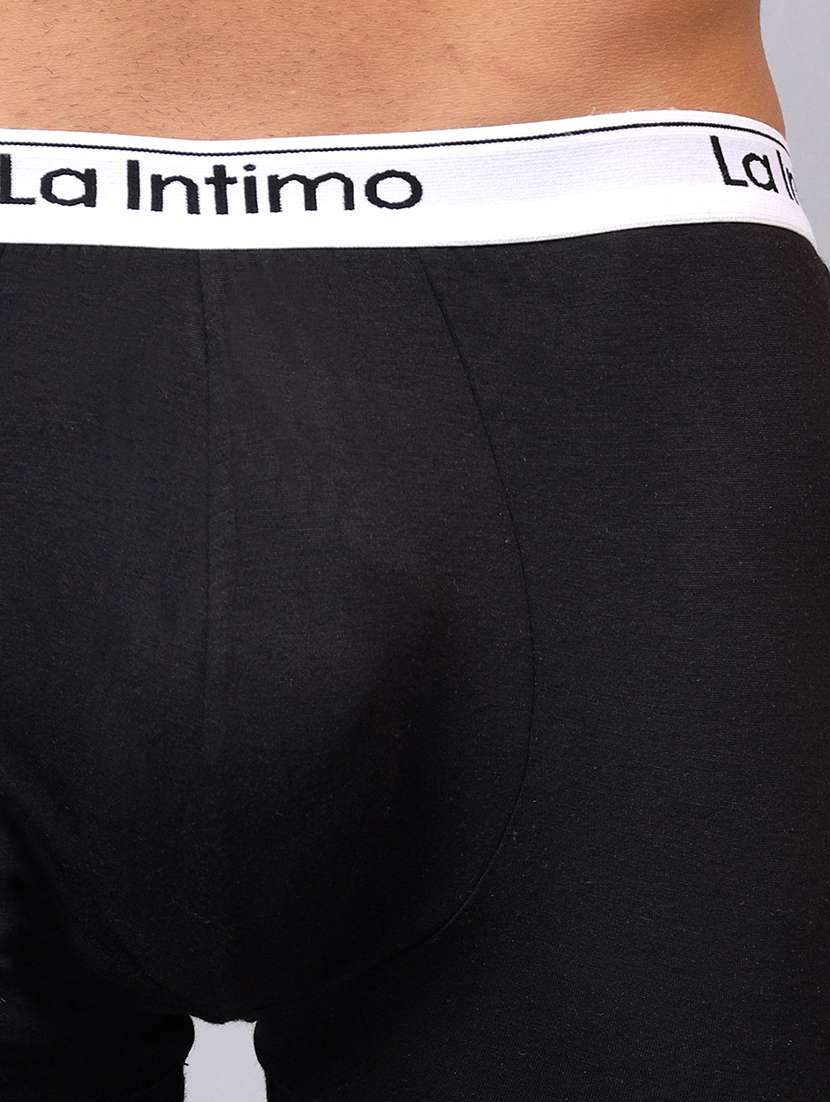 men solid low rise trunk brief - 21989434 -  Standard Image - 5