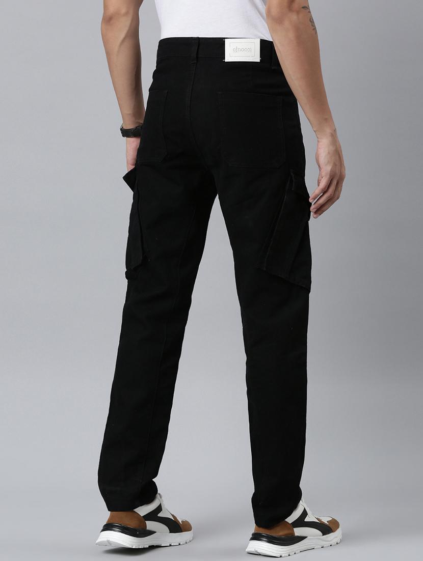 black denim cargos - 21989523 - Standard Image - 3
