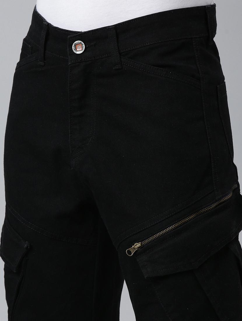 black denim cargos - 21989523 - Standard Image - 5