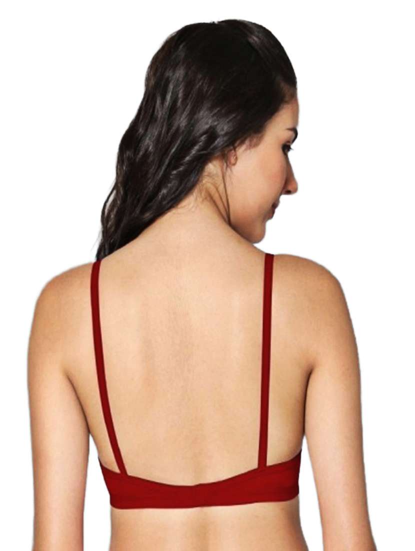 women pack of 2 solid non padded bra - 21990849 -  Standard Image - 3