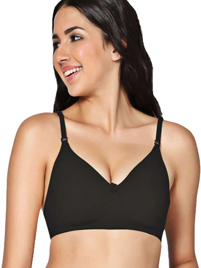 women pack of 2 solid lightly padded bra - 21990908 -  Standard Image - 3
