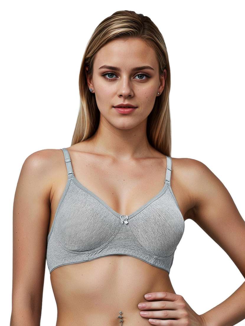 women solid lightly padded t-shirt bra