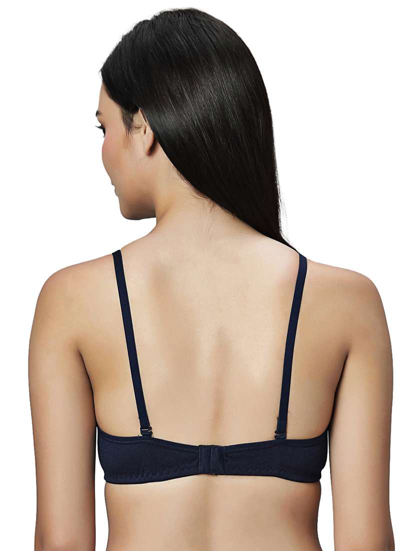 women pack of 2 solid lightly padded bra - 21990950 -  Standard Image - 3