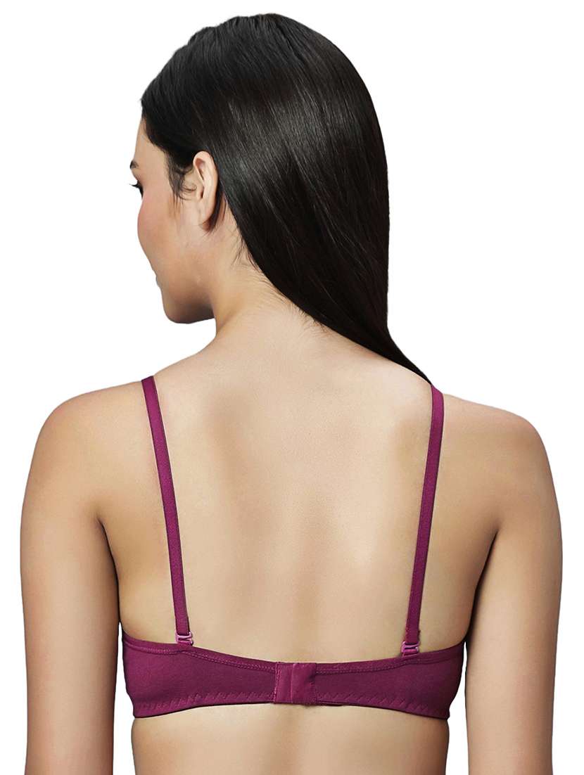 women pack of 2 solid lightly padded bra - 21990978 -  Standard Image - 3