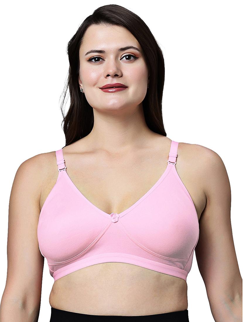 women pink non wired t-shirt bra - 21991065 - Zoom Image - 0