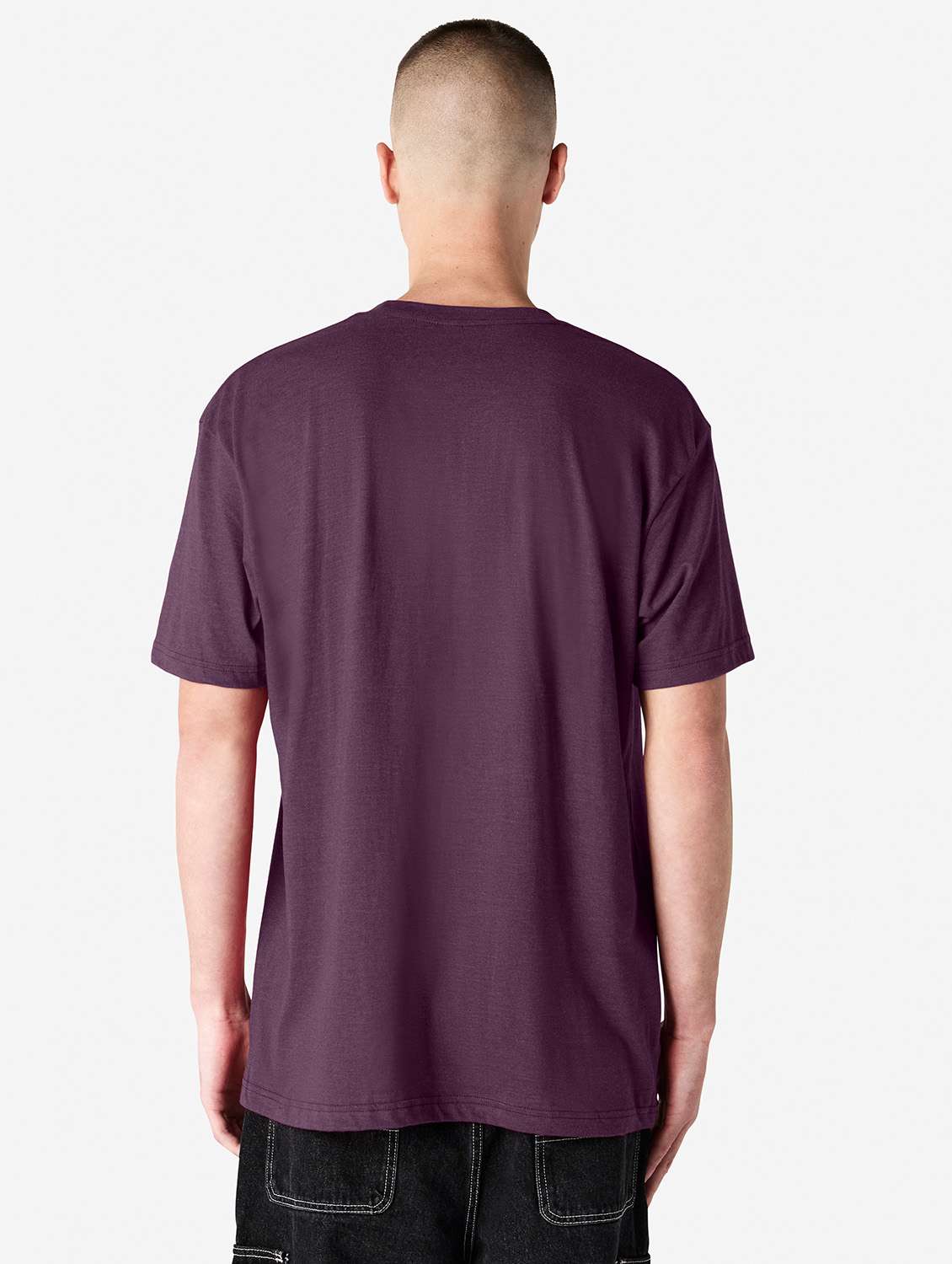 purple cotton tshirt - 21991174 -  Standard Image - 3