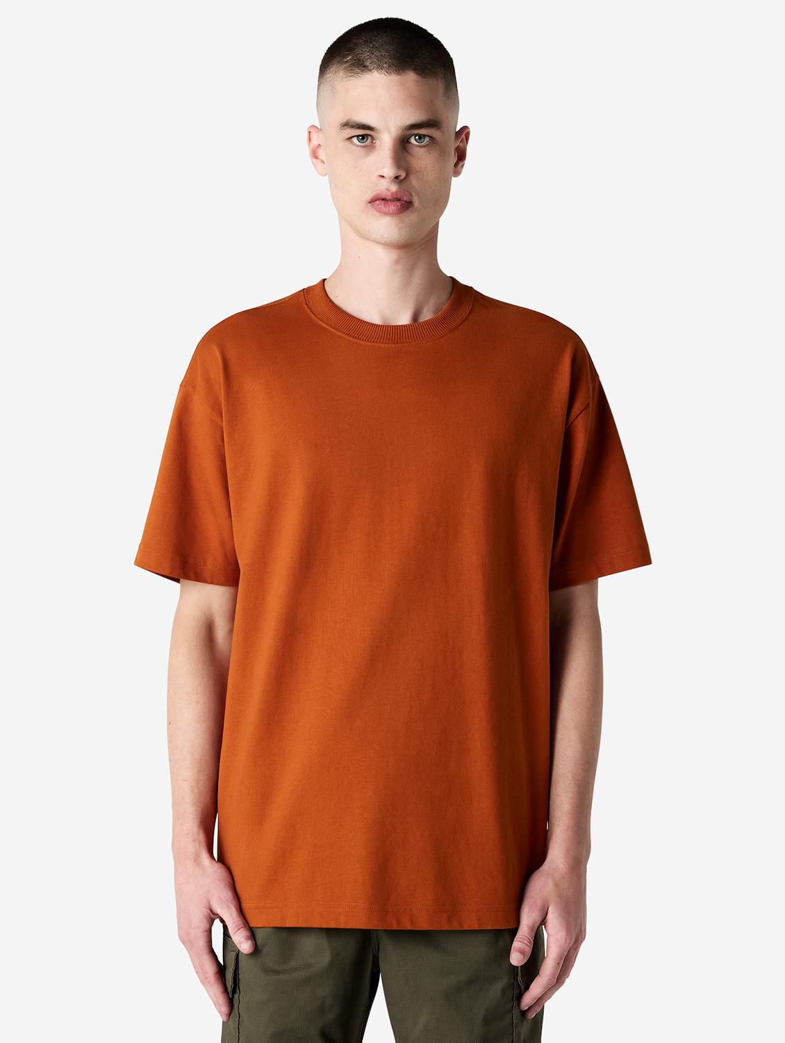 unisex solid short sleeve relaxed fit t-shirt - 21991185 - Zoom Image - 0