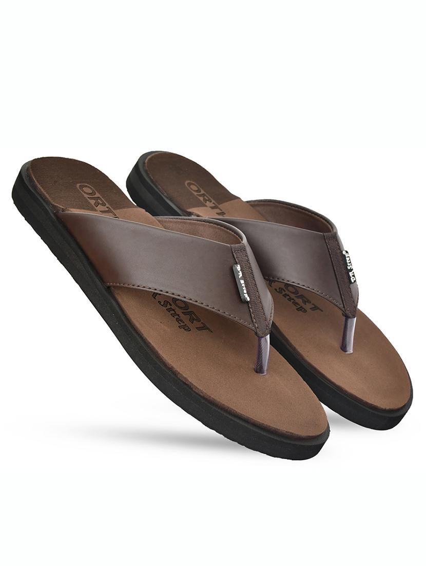 men toe separator diabetic and orthopedic flip flop - 21991489 - Standard Image - 3
