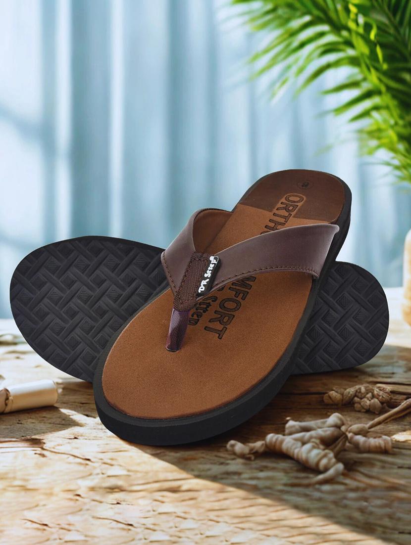 women solid toe separator flip flop